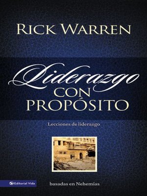 cover image of Liderazgo con propósito